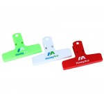 Food Bag Sealing Clip with Magnet Plastic Refrigerator Clip with Logo