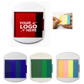 Magnetic Clip Holder w/Sticky Flag with Logo  Magnetic Clip Holder w/Sticky Flag with Logo