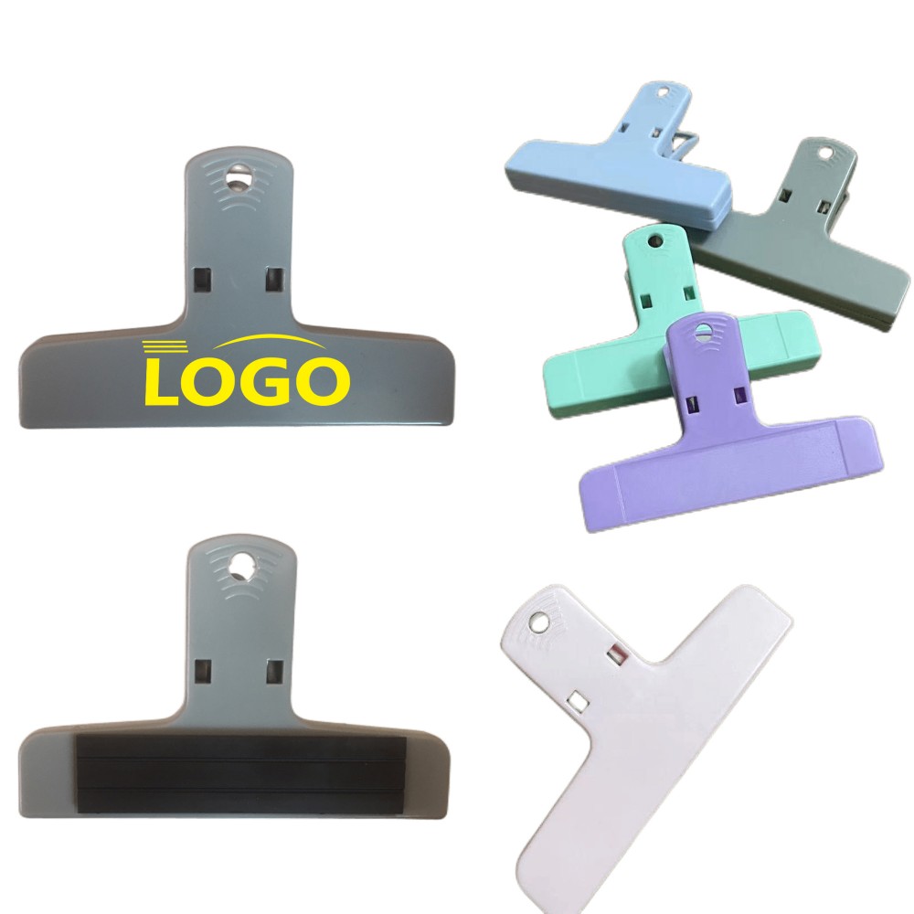 Magnet Plastic Clips with Logo