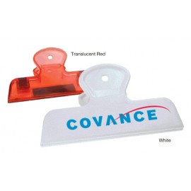 Custom Printed Translucent Bag Clip W/ Magnet  Custom Printed Translucent Bag Clip W/ Magnet