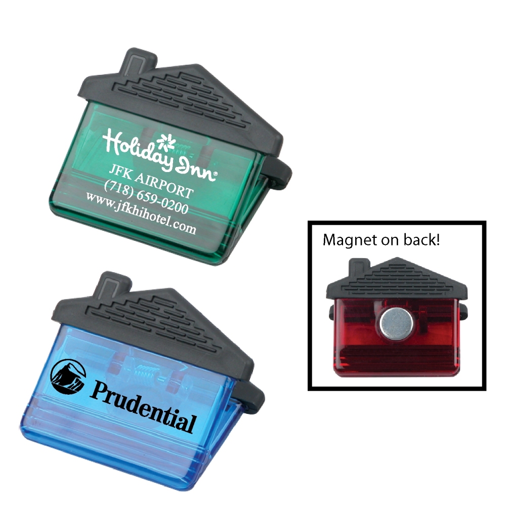 House Magnetic Clip with Logo House Magnetic Clip with Logo