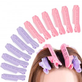Logo Branded Fluffy Hair Root Clip