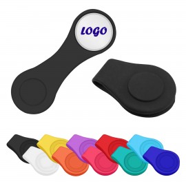 Silicone Golf Hat Clip Ball Marker with Logo