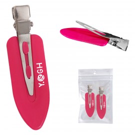 Promotional Dual Hair Clips In Clear Window Bag