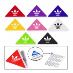 Triangle Shape Memo Clip Holder with Logo