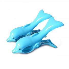 Personalized Dolphin Beach Towel Clips  Personalized Dolphin Beach Towel Clips