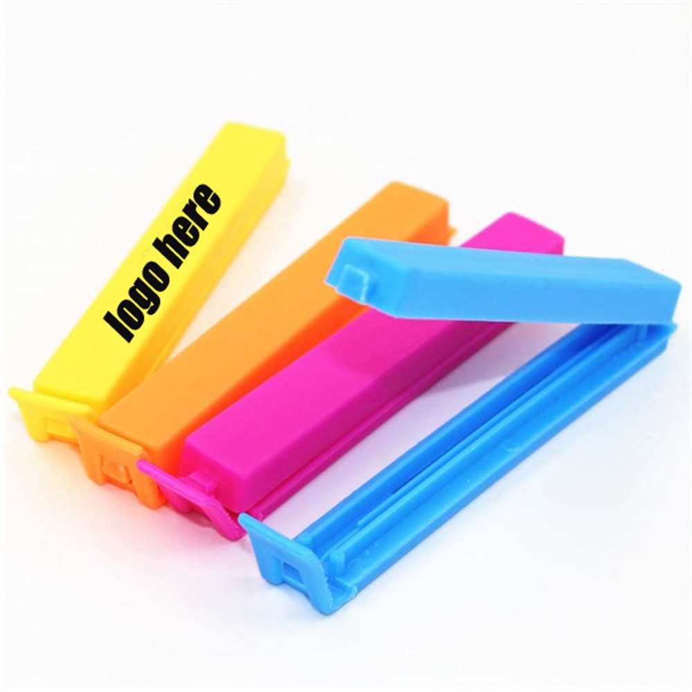 Custom Printed Plastic Food Bag Sealing Clips Custom Printed Plastic Food Bag Sealing Clips