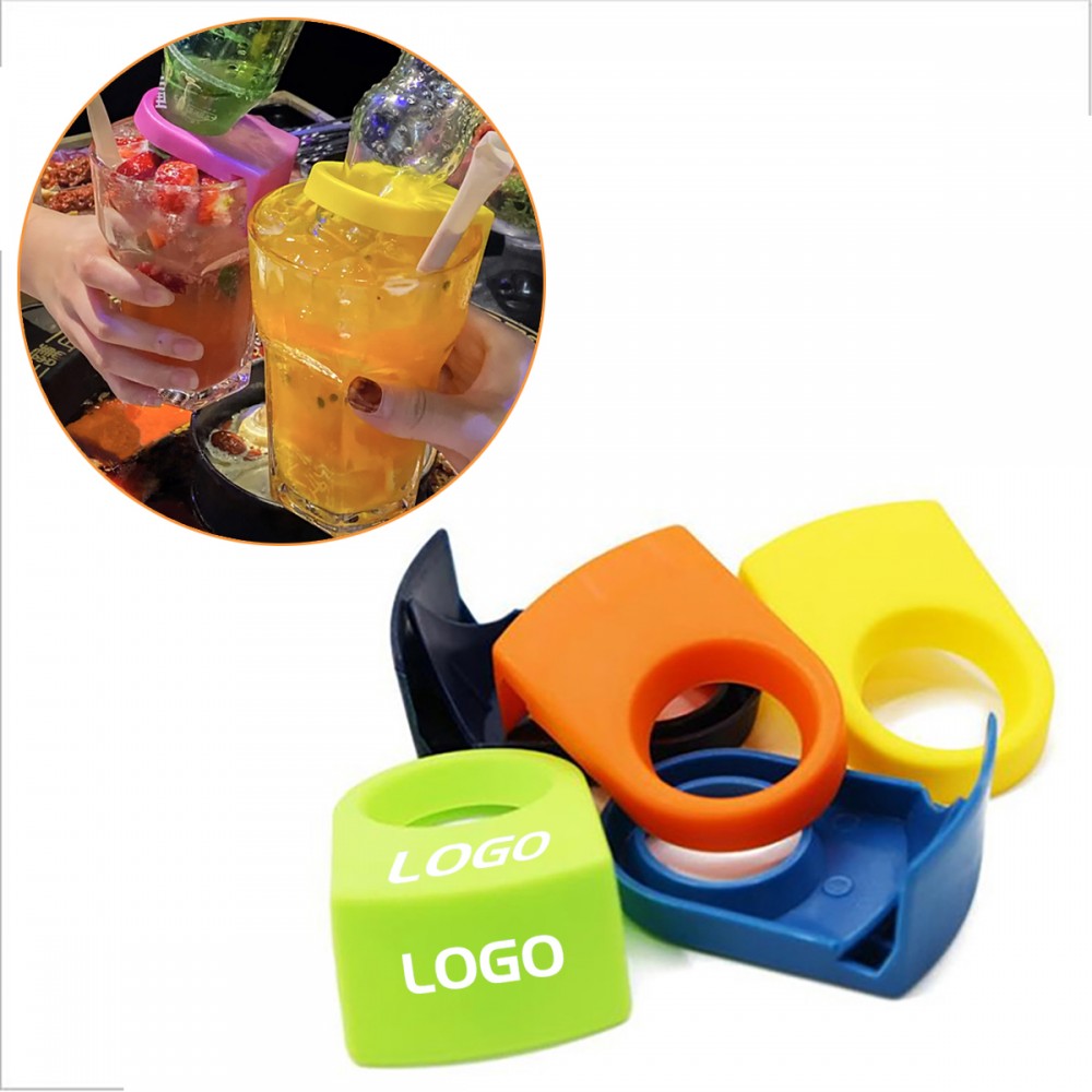 Custom Plastic Cocktail Cup Clips