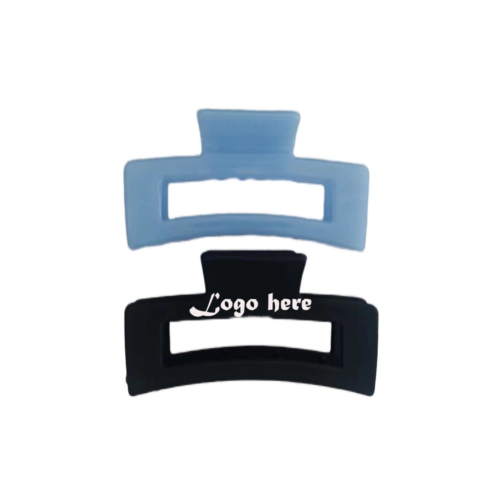 Medium Claw Clips For Thick Hair with Logo