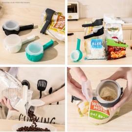Seal Pour Food Storage Bag Clip with Logo