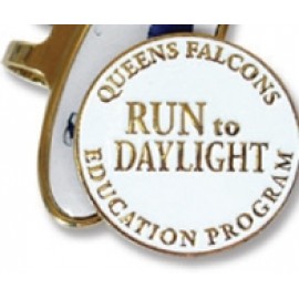 Custom Imprinted Oval Hat Clip with Ball Marker