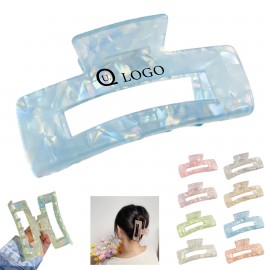 Promotional Rectangle Large Hair Claw Clip