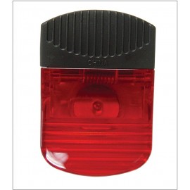 Magnetic Magna Memo Clip - Translucent Red with Logo  Magnetic Magna Memo Clip - Translucent Red with Logo