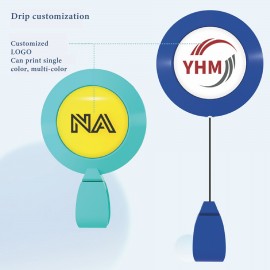 Badge Scroll Clip with Logo