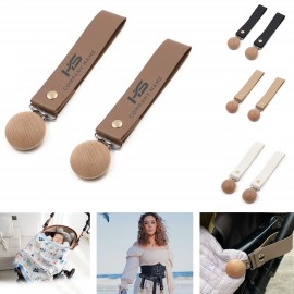 Logo Branded Anti - Kick Blanket Clip