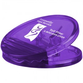 Logo Branded Small Round Bag Clip with Magnet  Logo Branded Small Round Bag Clip with Magnet