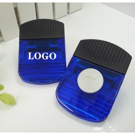 Refrigerator Magnet Label Plastic Clip with Logo  Refrigerator Magnet Label Plastic Clip with Logo