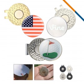 Logo Branded Luno Golf Ball Marker Cap Clip