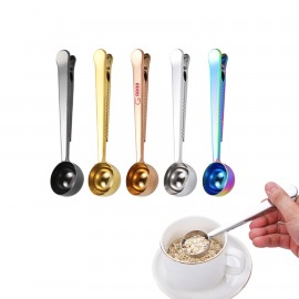 Stainless Steel Measuring Spoon Clip Custom Imprinted