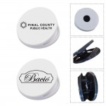 Small Round Chip And Snack Bag Clip with Logo