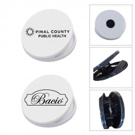 Small Round Chip And Snack Bag Clip with Logo  Small Round Chip And Snack Bag Clip with Logo