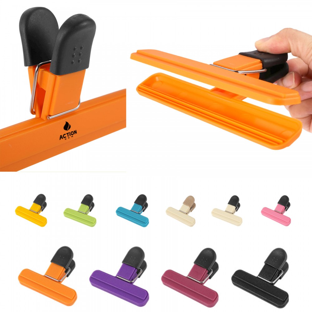 Custom Printed Food Bag Seal Clips