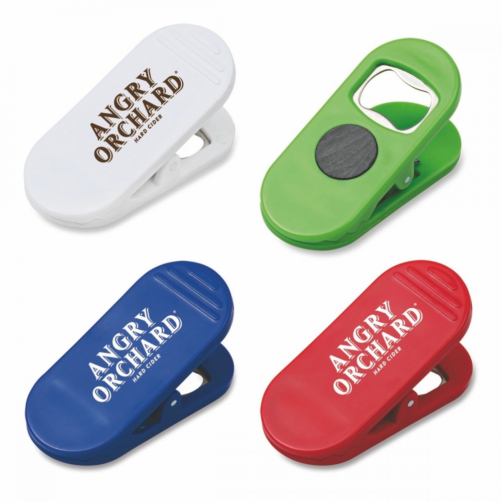 Bottle Opener Clip with Logo Bottle Opener Clip with Logo