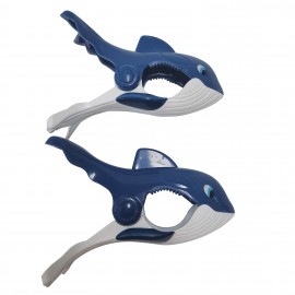 Logo Branded Whale Beach Towel Clips  Logo Branded Whale Beach Towel Clips