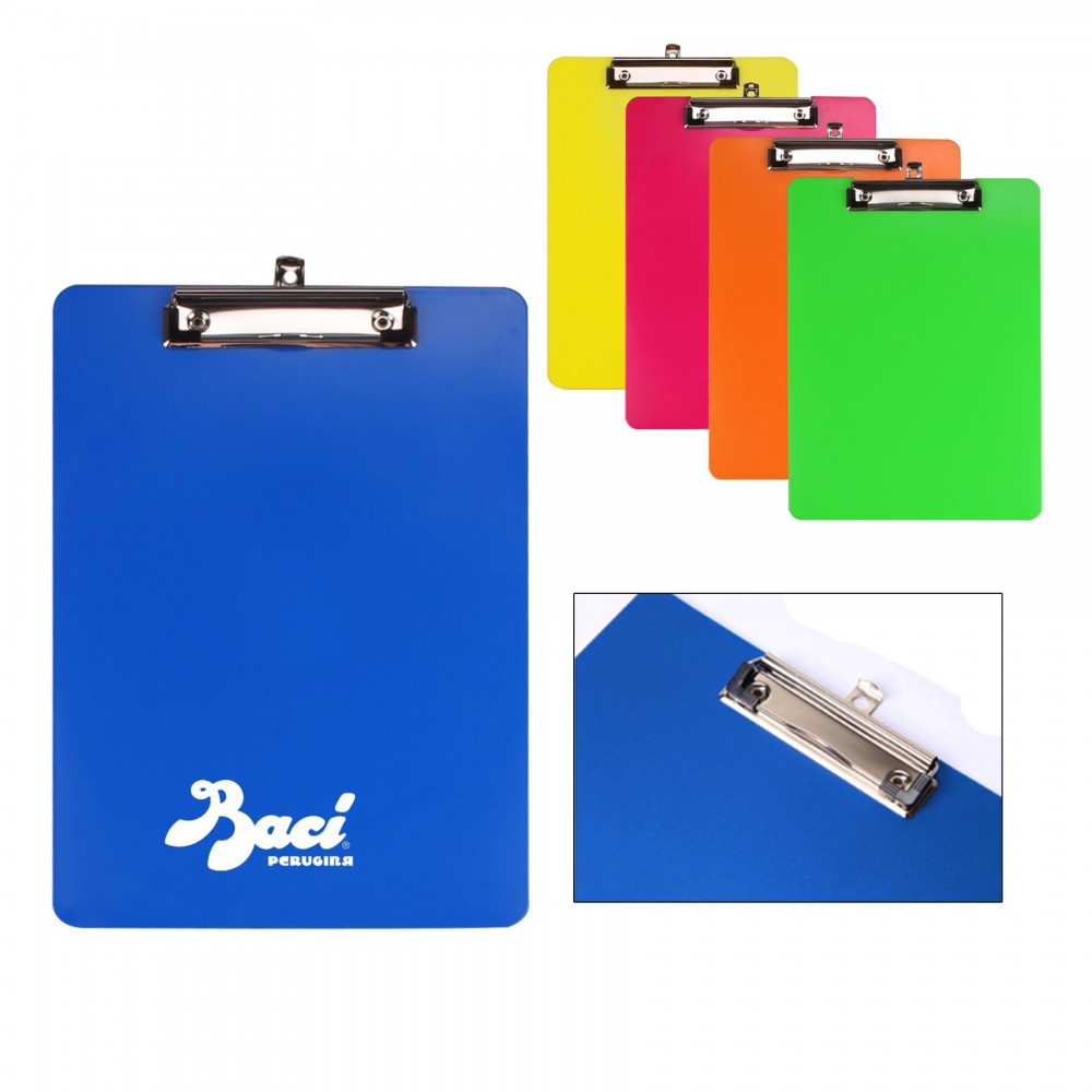 Customized Letter Size Plastic Clipboard Customized Letter Size Plastic Clipboard