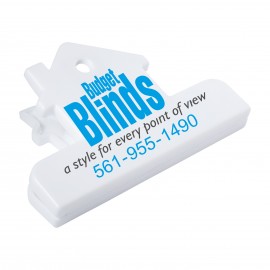 Promotional Full Color House Shaped Clip  Promotional Full Color House Shaped Clip