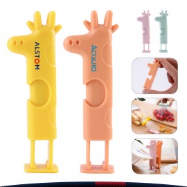 Deer Spring Sealing Clip Custom Printed