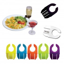 Custom Wine Glass Plate Clips  Custom Wine Glass Plate Clips