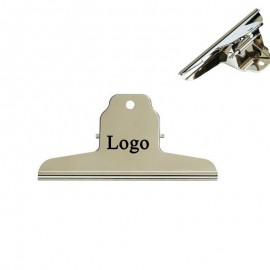 Stainless Steel Bag Clip Custom Printed  Stainless Steel Bag Clip Custom Printed