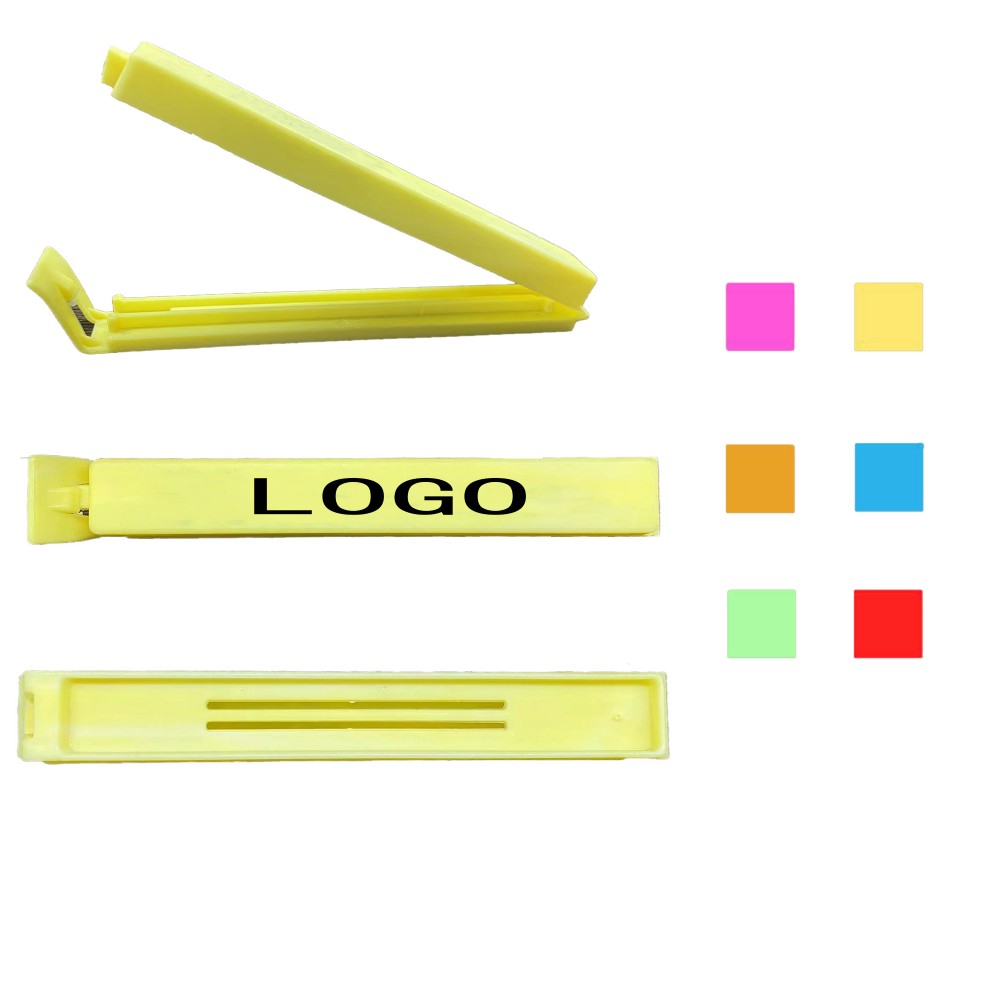 Plastic Sealing Clip with Logo