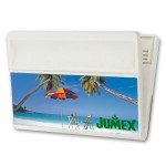 Custom Printed Large Magnetic Clip w/3D Lenticular Image of Tropical Beach (Imprinted)