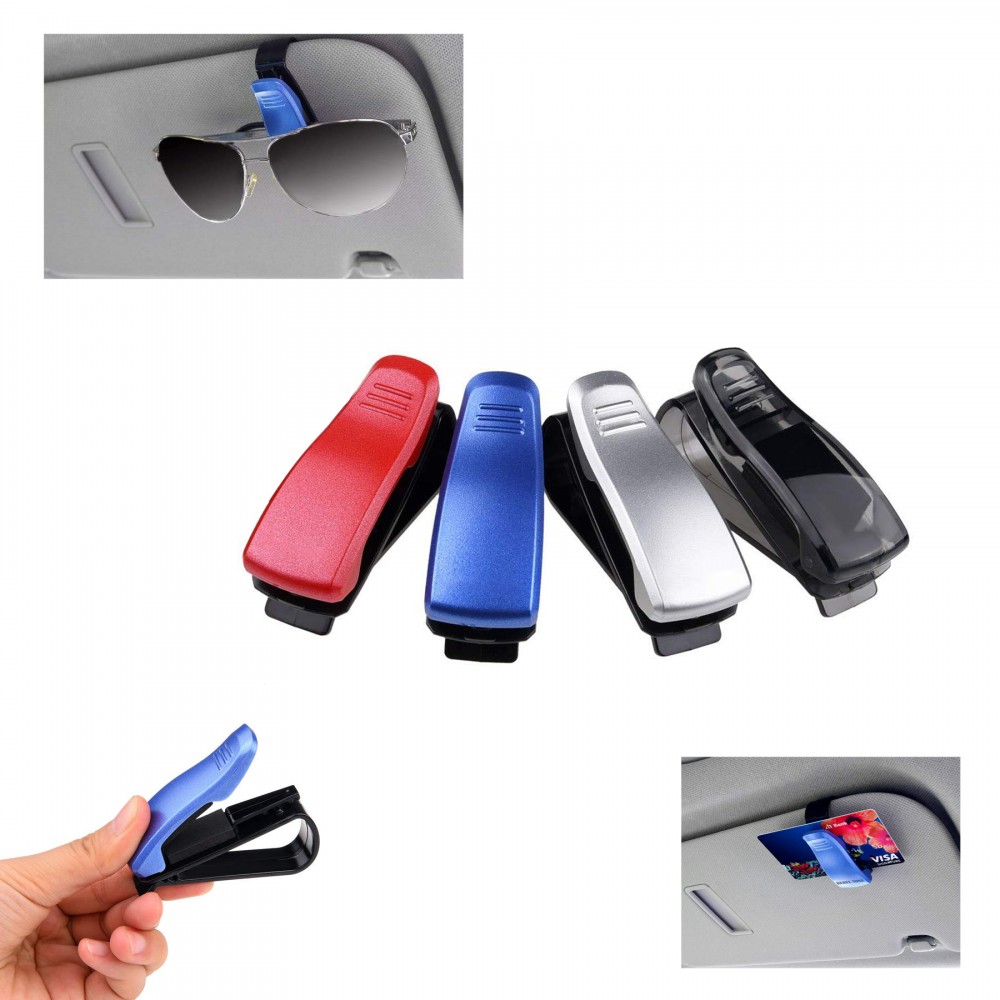 Custom Car Visor Sunglasses Clip Card Holder Custom Car Visor Sunglasses Clip Card Holder