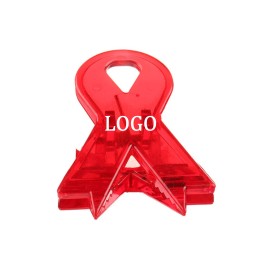 Ribbon Shaped Magnetic Clip Custom Printed