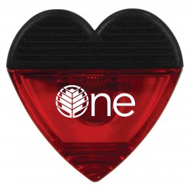 Heart Magnet Clip with Logo