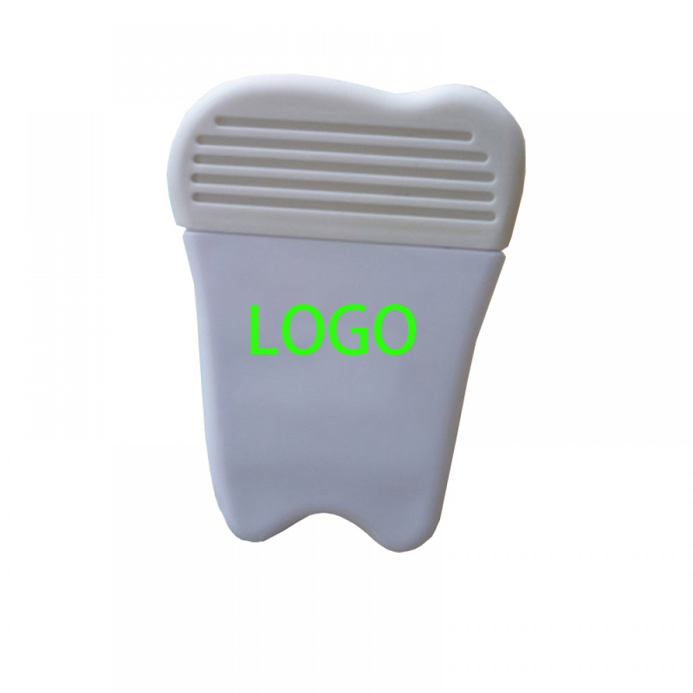 Custom Imprinted Strong Magnetic Tooth Shape Binder Clip Custom Imprinted Strong Magnetic Tooth Shape Binder Clip