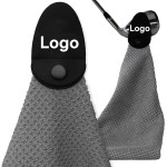 Promotional Golf Microfiber Magnetic Clip Towel
