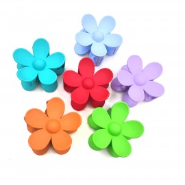 Custom Imprinted Large Flower Hair Clips