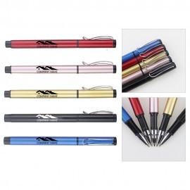 Metal Business Ball Pen w/Pocket Clip Custom Imprinted