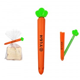 Carrot Food Sealing Clip Custom Imprinted