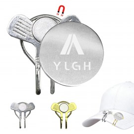 Golf Ball Mark With Wired Hat Clip Custom Imprinted