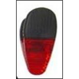 Magnetic Alligator Memo Clip - Translucent Red with Logo  Magnetic Alligator Memo Clip - Translucent Red with Logo