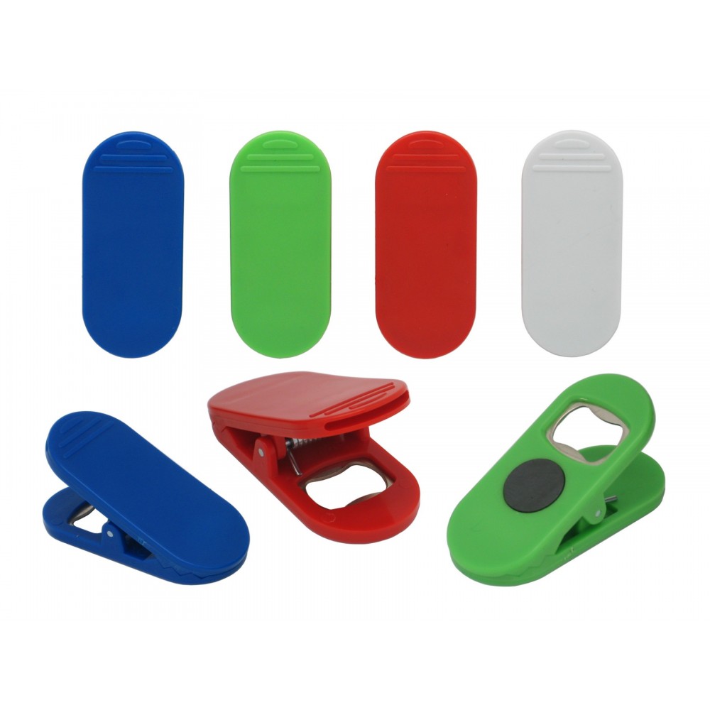 Logo Branded Jumbo Magnetic Memo Clip with Bottle Opener Logo Branded Jumbo Magnetic Memo Clip with Bottle Opener