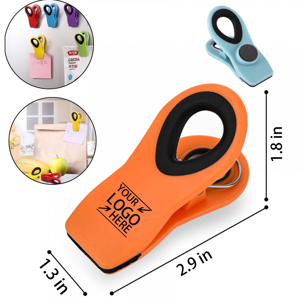 Logo Branded Magnetic Bag Clips