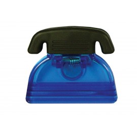 Promotional Magnetic Telephone Memo Clip - Translucent Blue  Promotional Magnetic Telephone Memo Clip - Translucent Blue