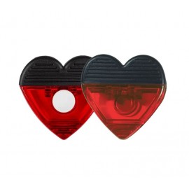 Logo Branded Heart Shaped Fridge Magnetic Memo Holder Clip