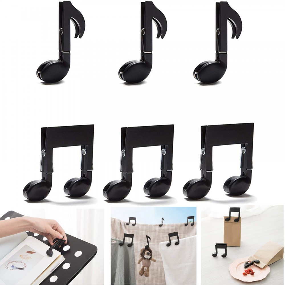 Custom Imprinted 2 Pack Music Clips Page Holder